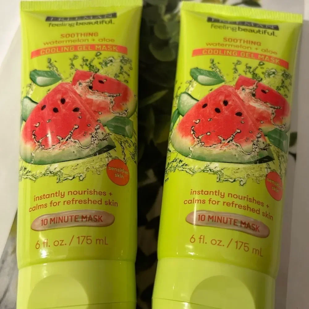 🎁Watermelon & Aloe Cooling Gel Mask - Green💥